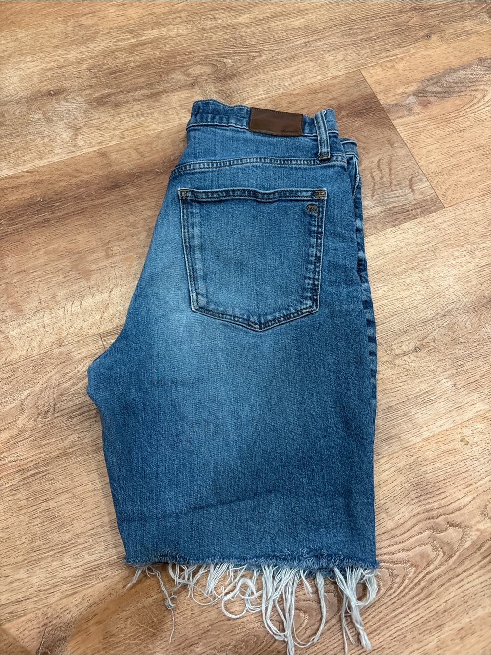 Madewell Blue Denim Cutoff Jean Shorts